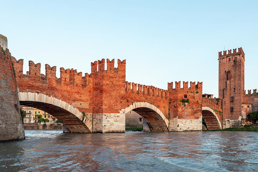 Verona - Ponte Di Castelvecchio Photograph By Jim Monk - Fine Art America