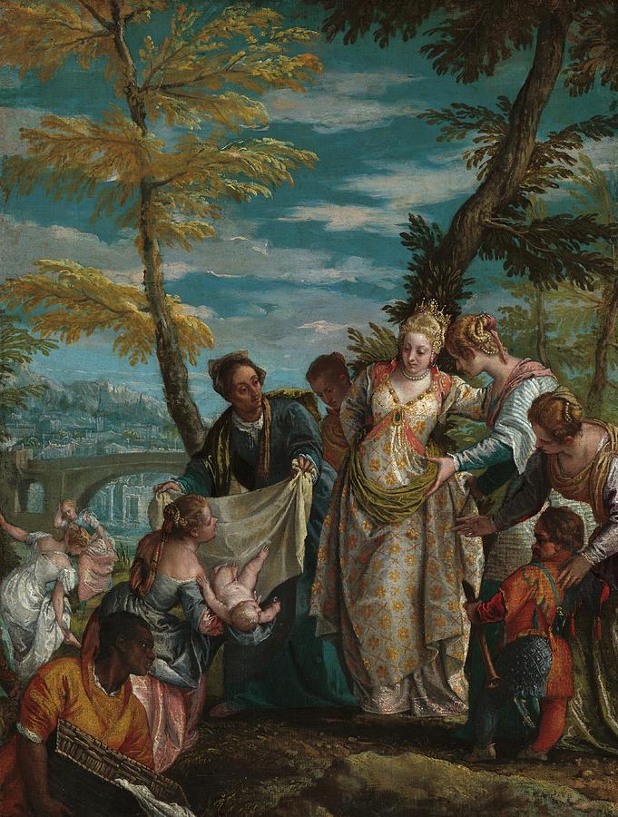 VERONESE The Finding of Moses c  Painting by Celestial Images
