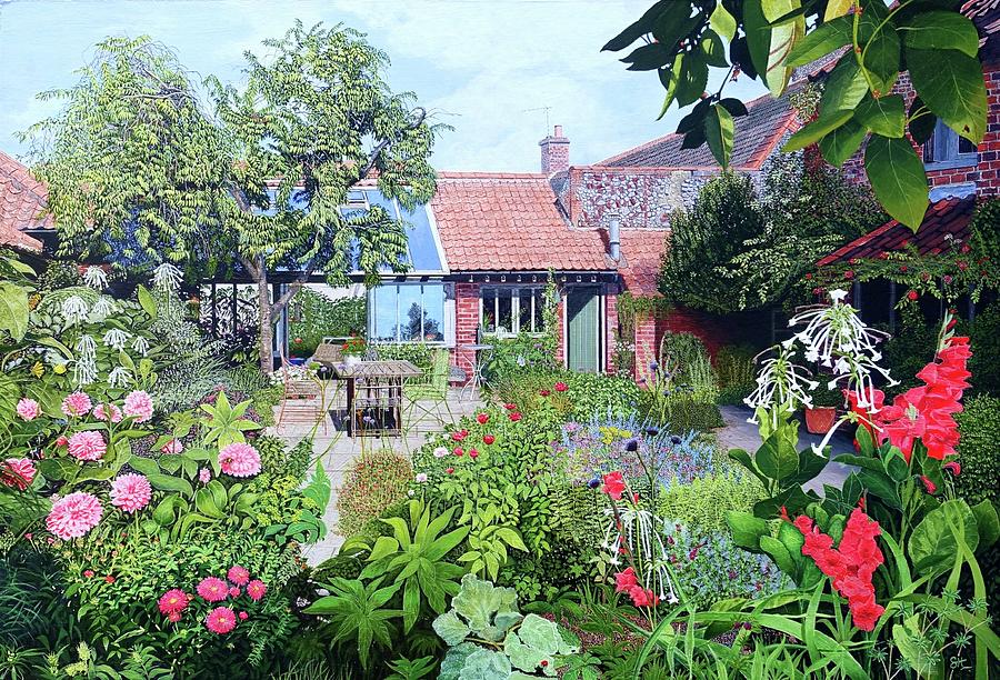 Veronicas Garden Painting by Sam Hall