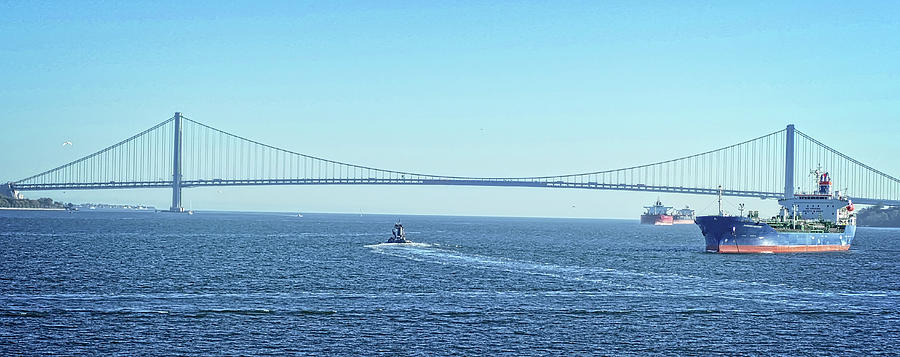 Verrazzano Bridge Photograph by Dieter Lesche | Pixels