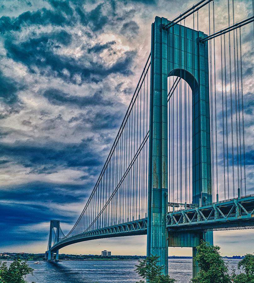 Verrazzano-Narrows Bridge Photograph By Mountain Dreams - Fine Art America