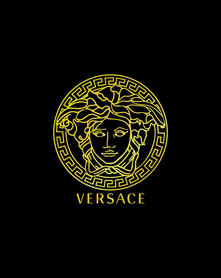 Versace golden Logo Jewelry by Janice Gorczany - Pixels