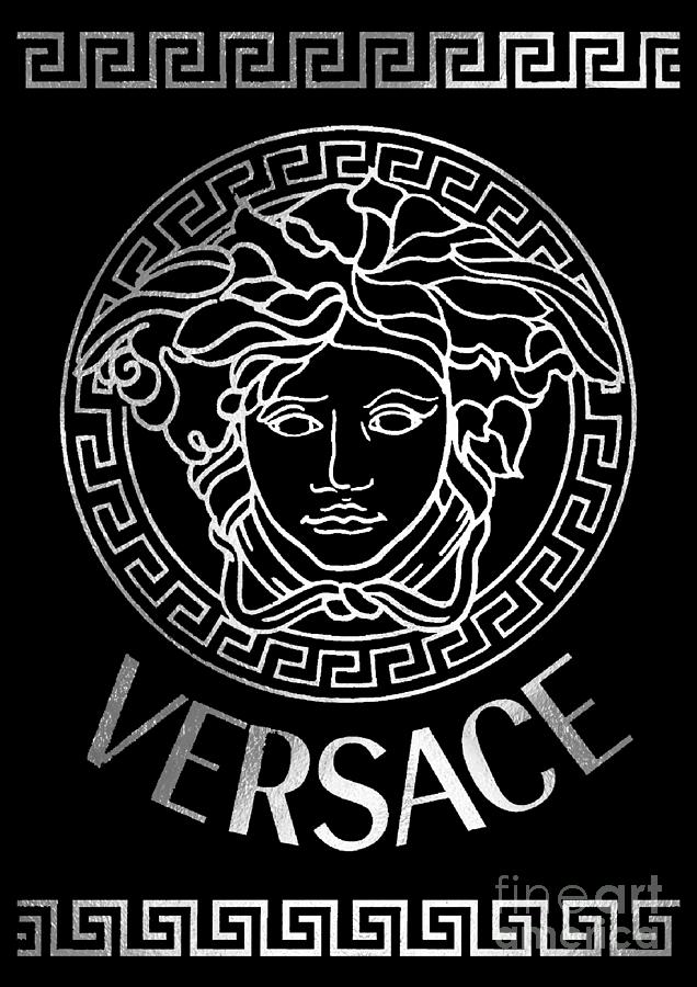 Versace Digital Art by Sarah Tom
