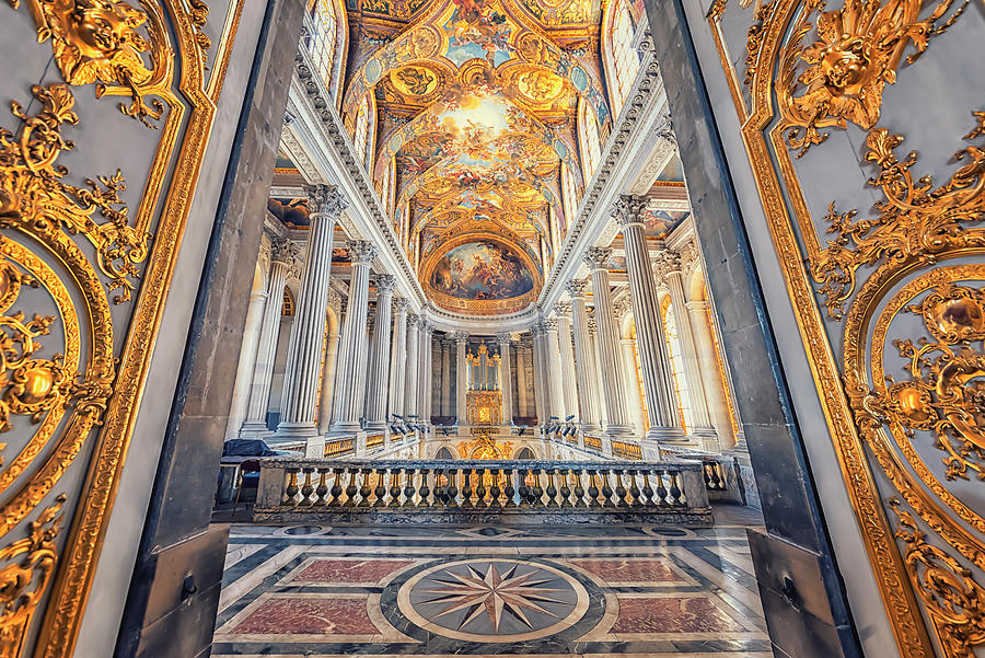 Architecture Photograph - Versailles Chapel by Manjik Pictures