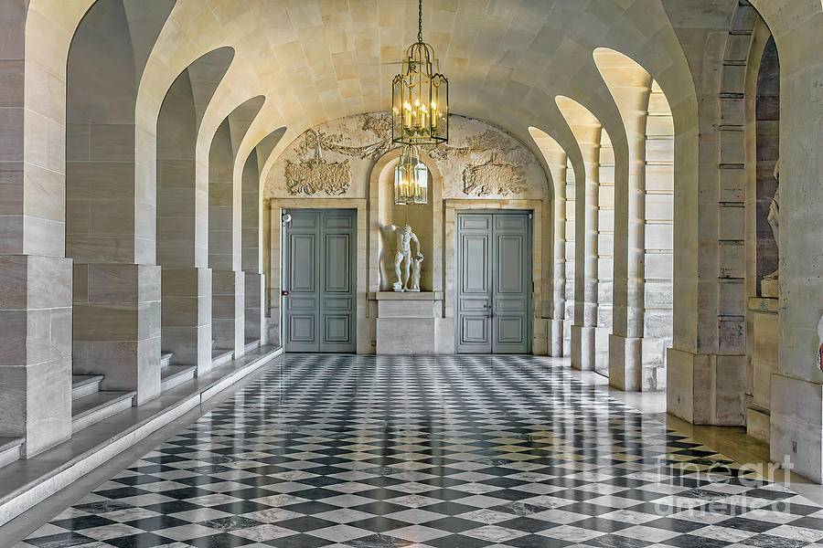 Versailles Palace Hallway Photograph by Elaine Teague