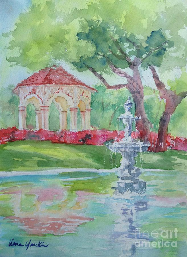 Versailles Park Painting by Liana Yarckin