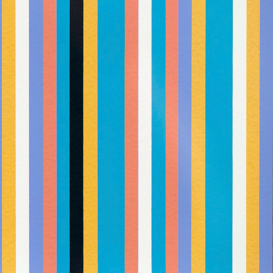 Vertical Pattern Digital Art by Bridget Riley - Fine Art America