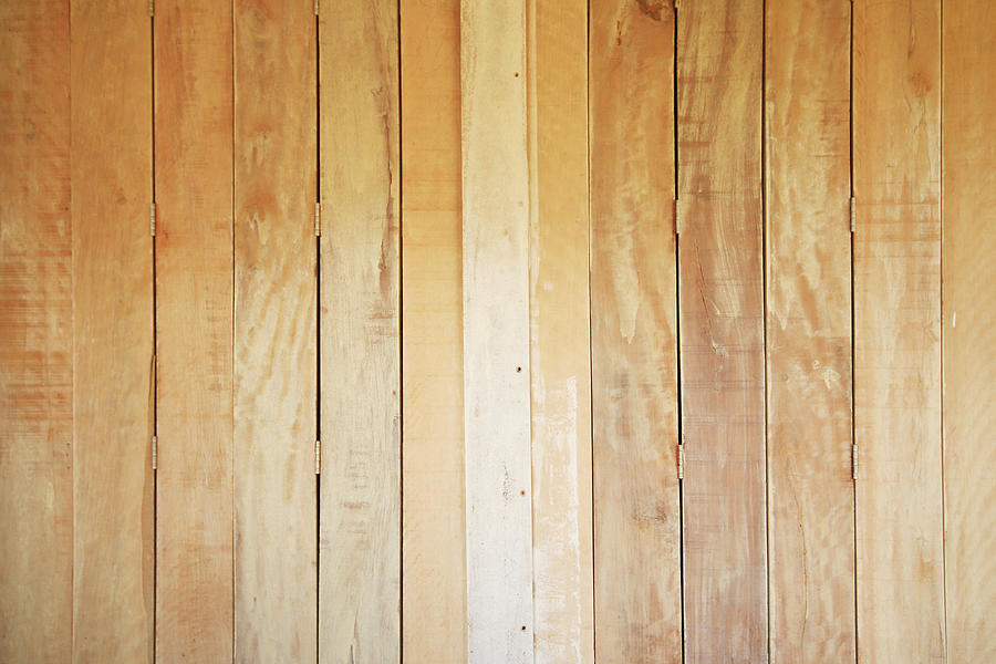 Vertical plank wood Photograph by Ko_orn