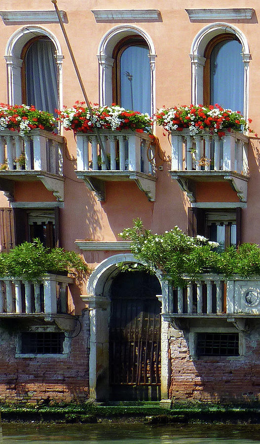 Vertical Slice of Venice Photograph by Carla Parris