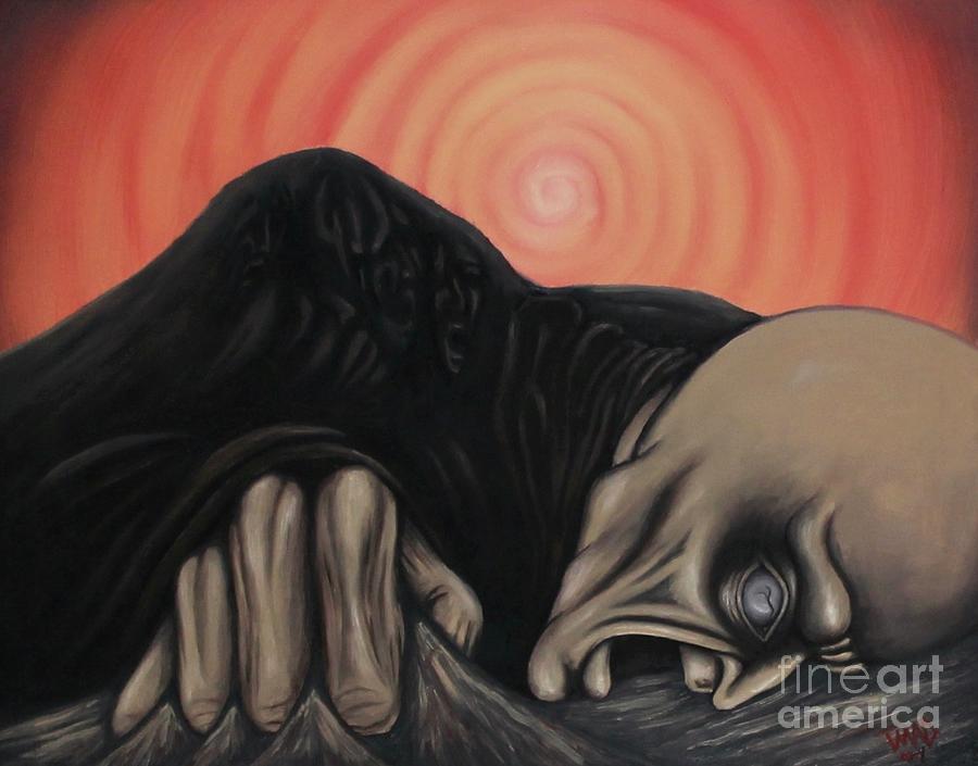 Surrealism Painting - Vertigo by Michael  TMAD Finney