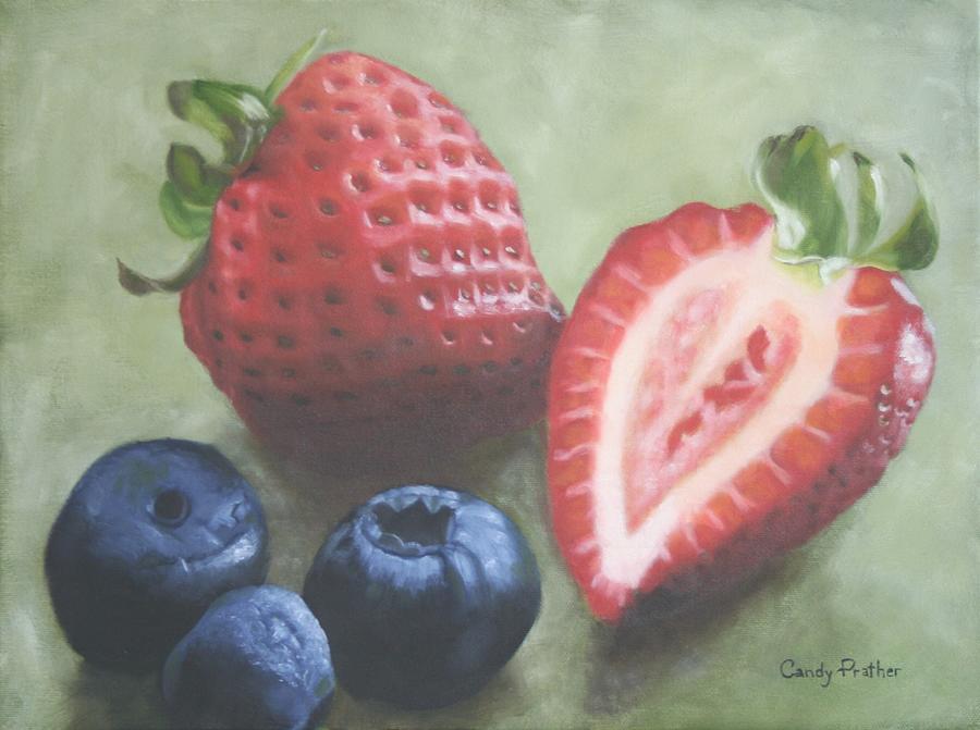 Very Berry Painting by Candace Antonelli