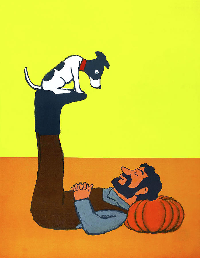Very Happy Alexander, 1968, movie poster painting by Raymond Savignac Painting by Movie World Posters