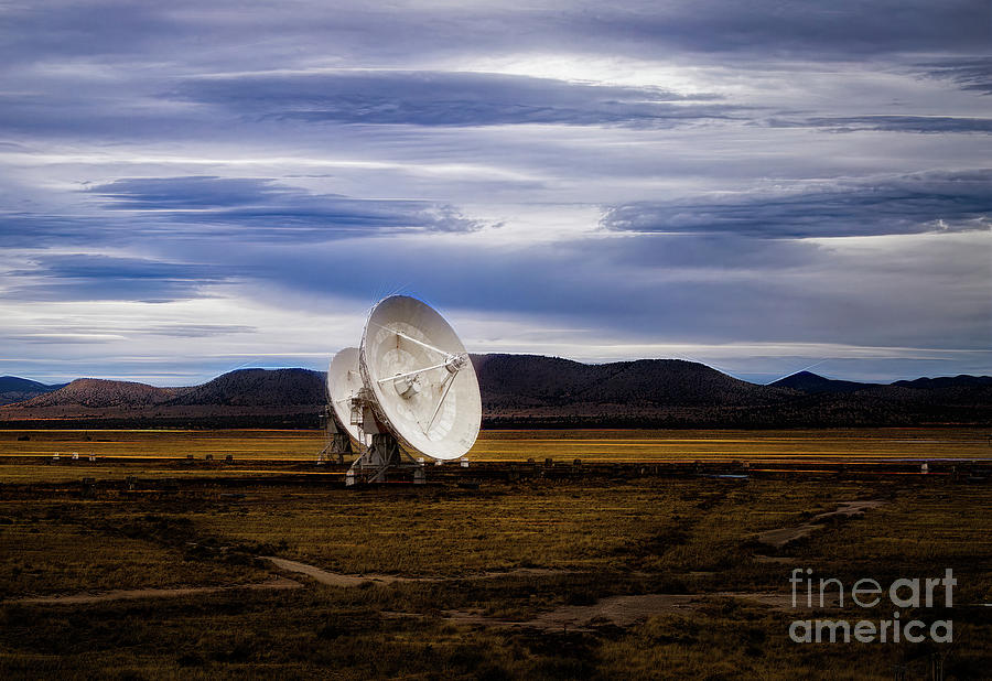 Astronomy Photograph - Very Large Array is Always Listening by Neala McCarten