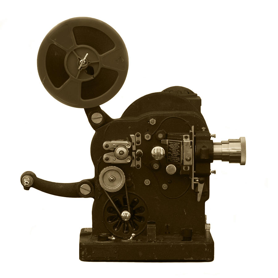 Very old super 8 projector Photograph by Luoman
