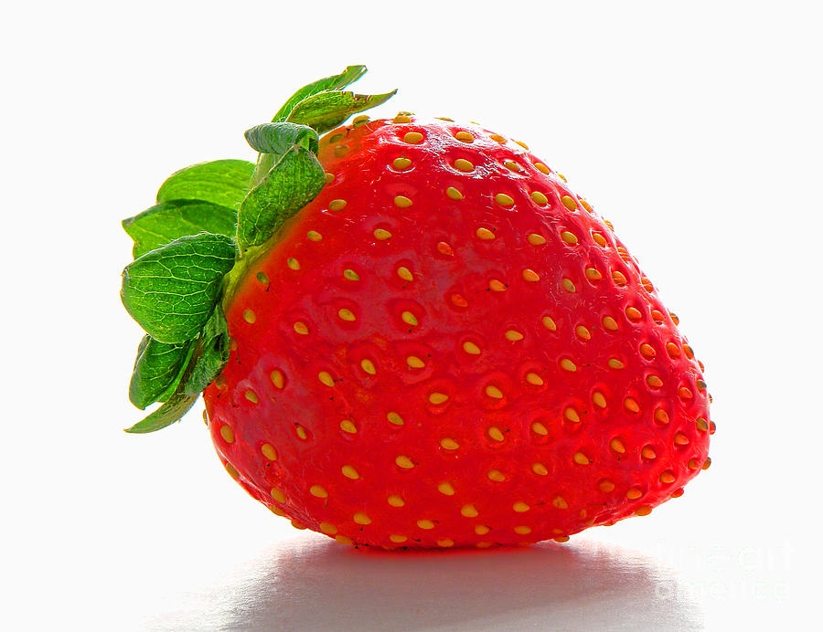 Strawberry Photograph - Very Strawberry by Olivier Le Queinec