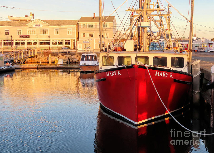 Vessel Mary K Plymouth MA  Photograph by Janice Drew