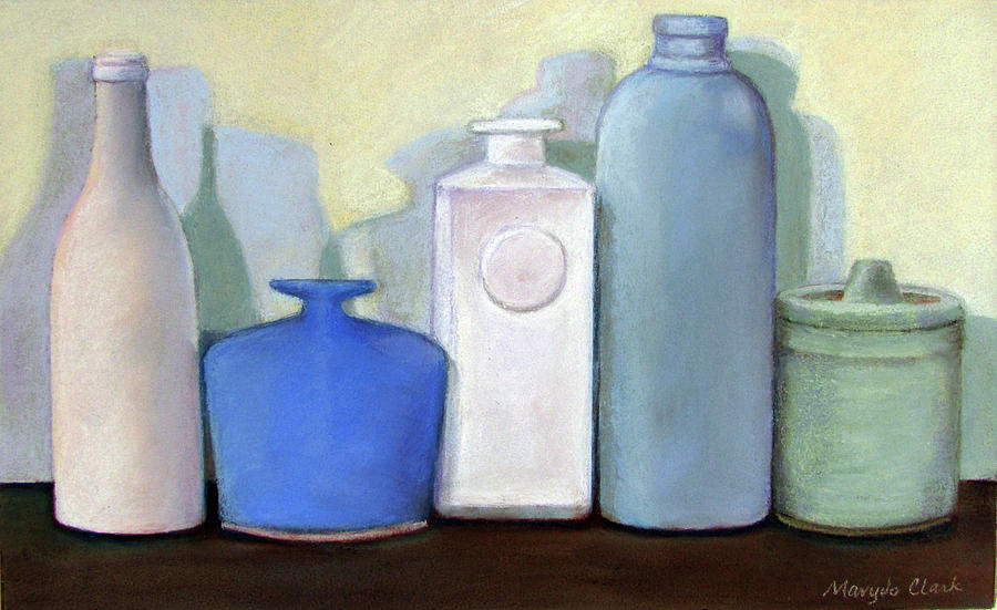 Vessels Pastel by MaryJo Clark