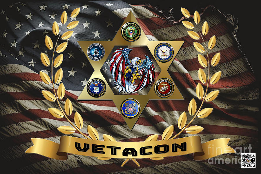VetACon Banner Digital Art by Bill Richards