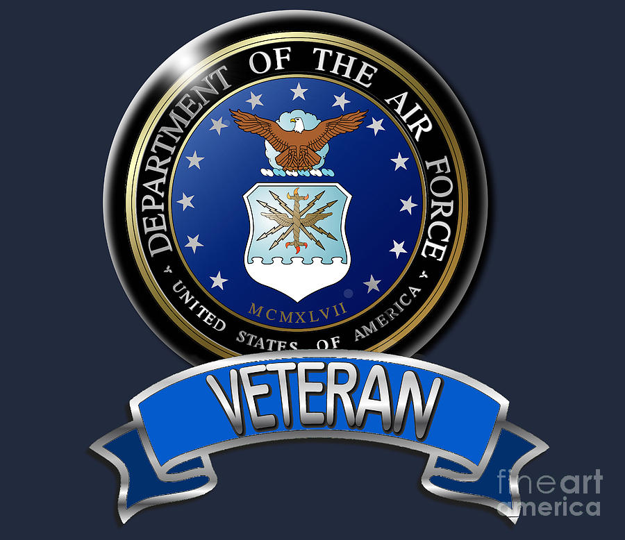 Veteran Air Force Digital Art by Bill Richards