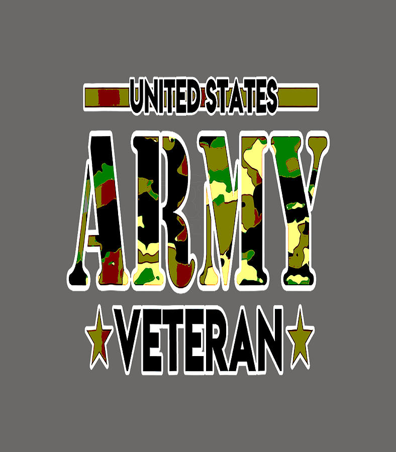 Veteran for Men United States Army Veteran Digital Art by MarkWi Davina ...