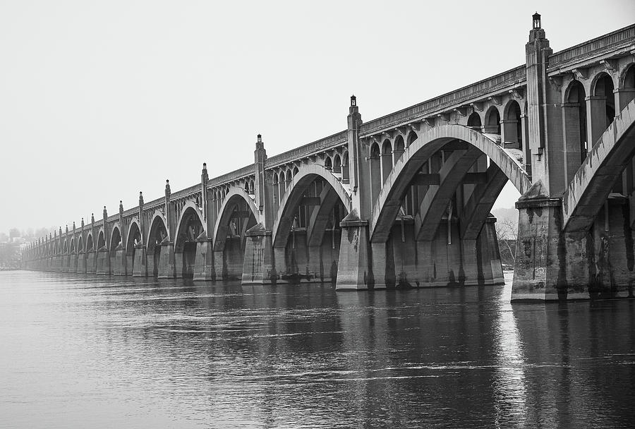 Veterans Memorial Bridge Photograph by Lynn Thomas Amber