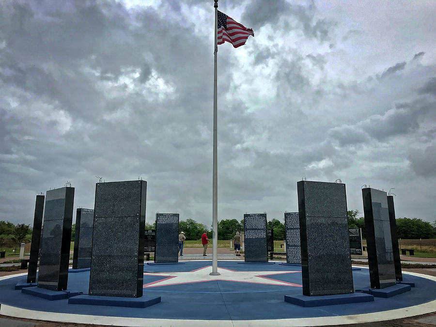 Veterans Memorial Photograph by George Taylor