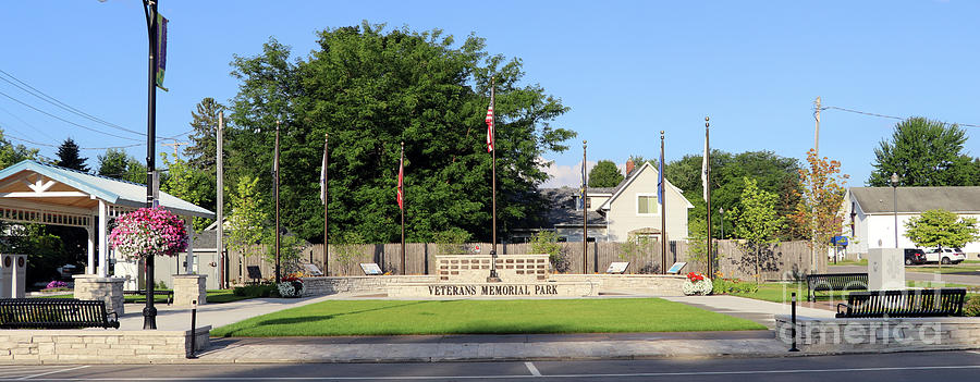 Veterans Memorial Park Whitehouse Ohio 9418 Photograph by Jack Schultz