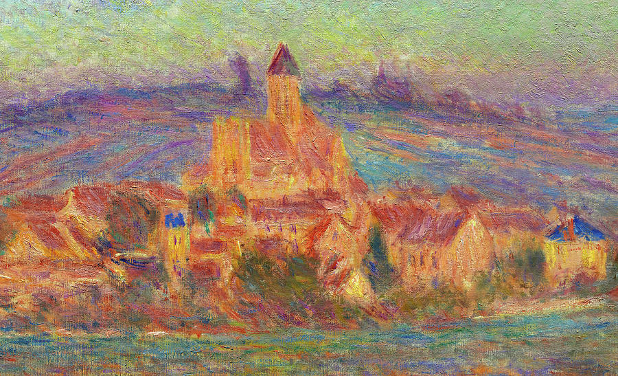 Vetheuil, Detail by Claude Monet