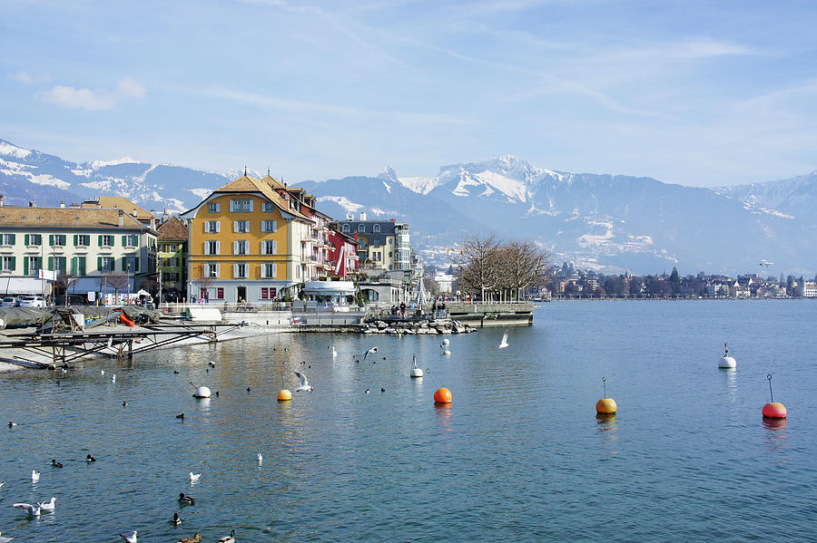 Vevey on the lake Geneva in Switzerland by Santosh Puthran Vevey on the lake Geneva in Switzerland by Santosh Puthran