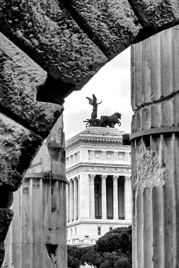 Italy, Rome - View of the Altare della Patria Photograph by Fabrizio Troiani
