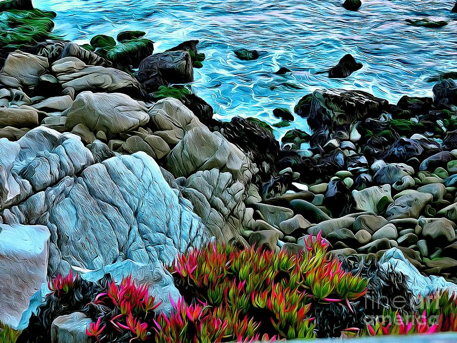 Vibrant California Hillside Photograph by Sea Change Vibes
