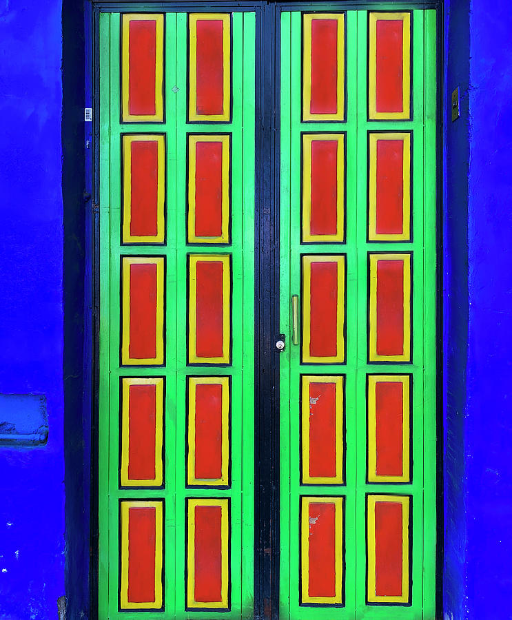 Vibrant Door Photograph by Matthew Bamberg