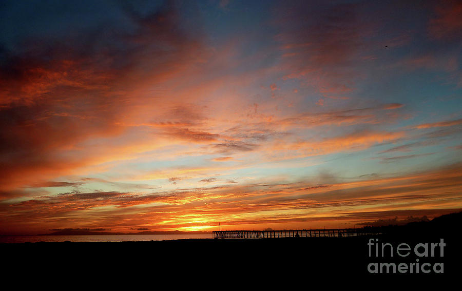 Vibrant Ventura Sunset Photograph