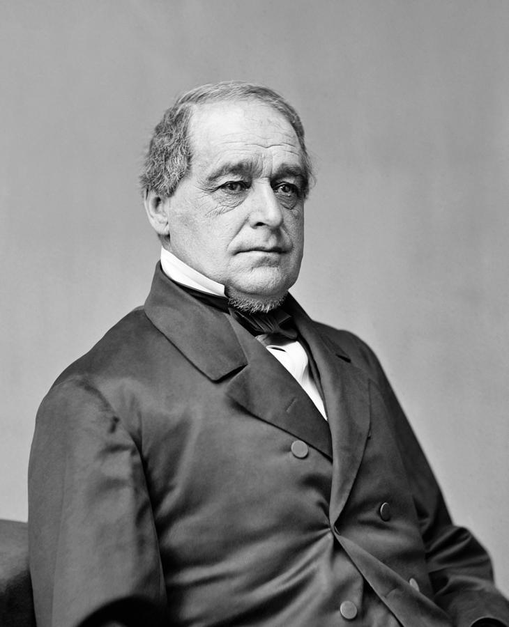 Vice President Hannibal Hamlin Portrait - Circa 1861 Photograph by War ...