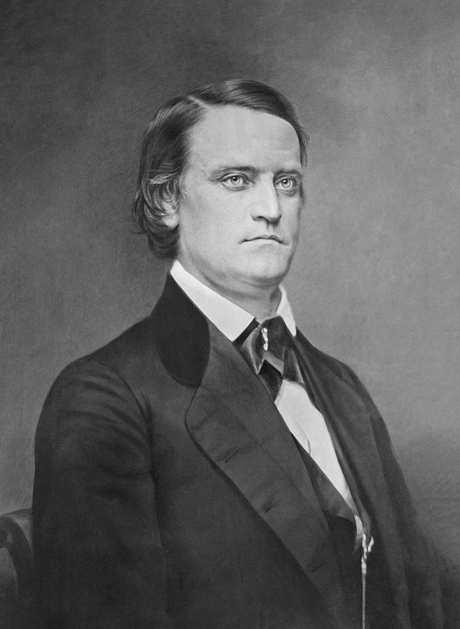 Vice President John C. Breckinridge Portrait Photograph by War Is Hell ...