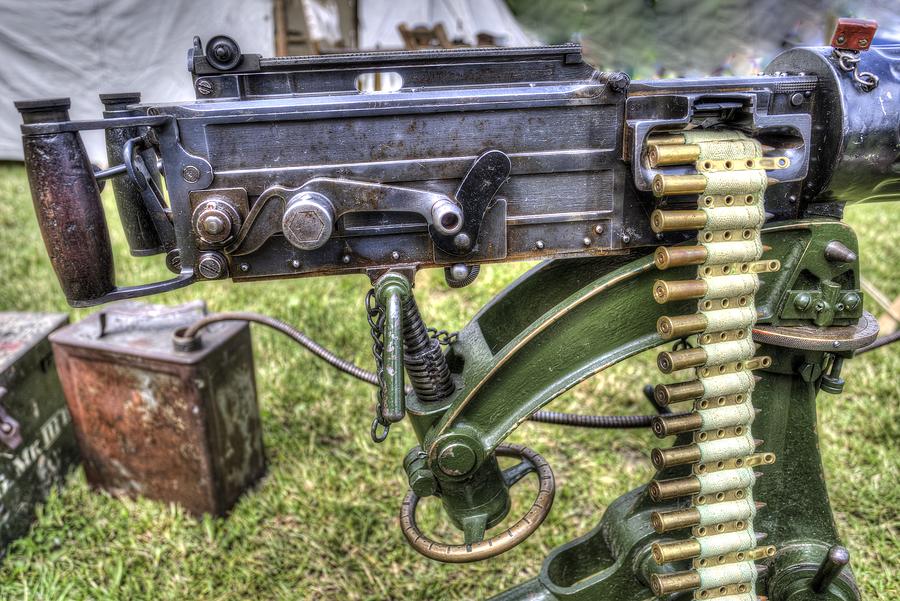 Vickers Machine Gun Detail Photograph by David Pyatt