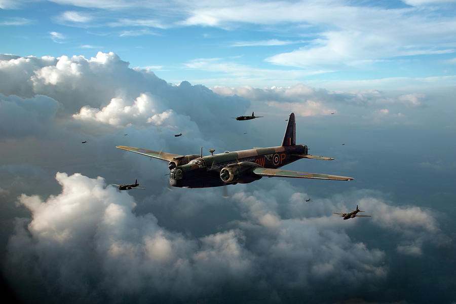 Vickers Wellingtons Photograph by Gary Eason