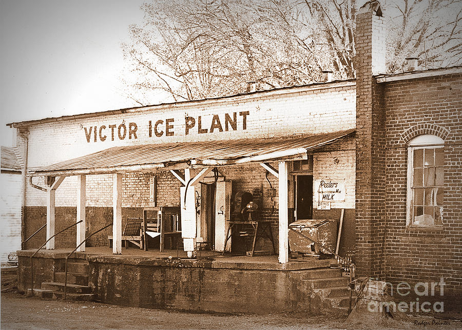 Ice Cream Photograph - Victor Ice Plant by Rodger Painter