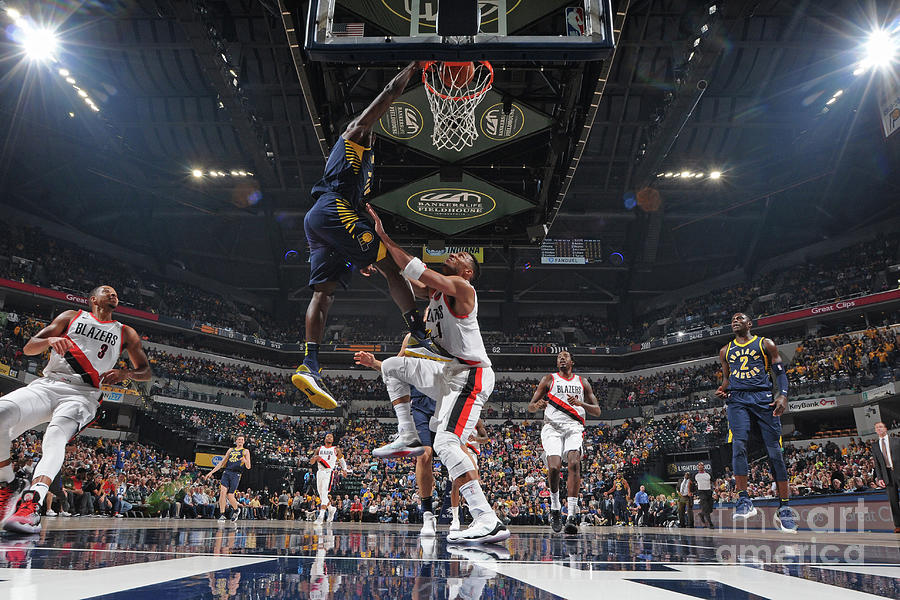 Victor Oladipo and Evan Turner Photograph by Ron Hoskins