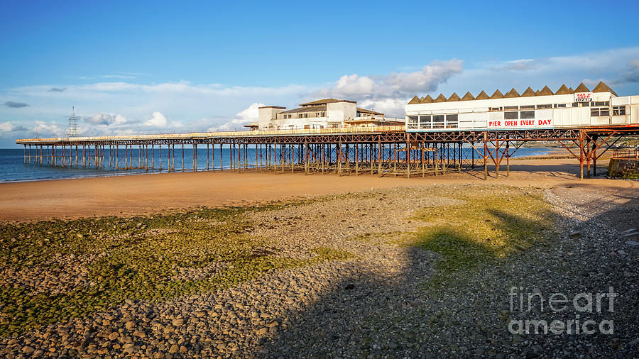 Pier Photograph - Victoria Pier Colwyn Bay Wales by Adrian Evans