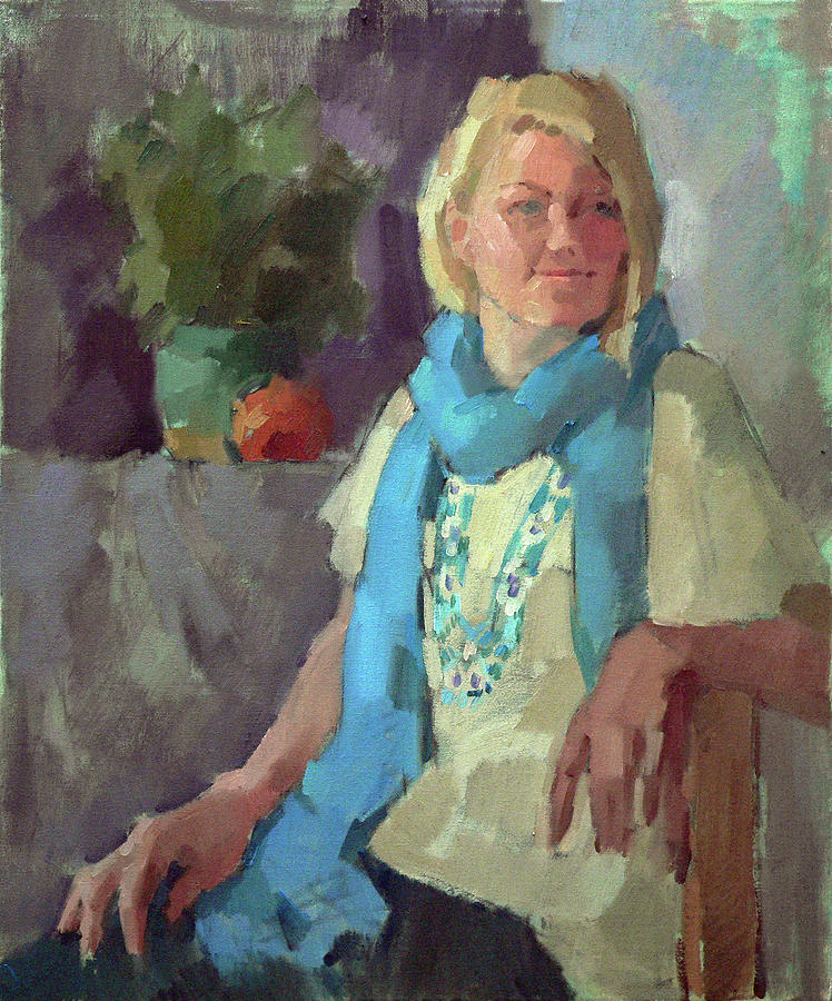 Portrait Painting - Victoria - VBP170114 by Vera Bondare