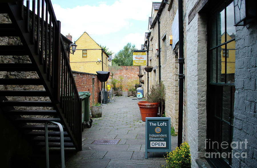 Victorian Alley in Cirencester - Cotswolds Photograph by Doc Braham
