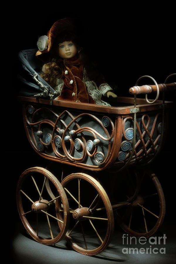 antique victorian dolls pram
