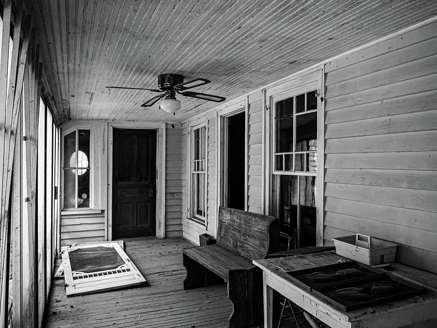 Victorian era Screened porch Photograph by Paige Brown - Fine Art America