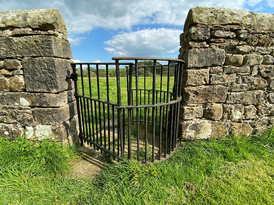 Victorian Gate into a Field near Slaidburn, UK Photograph by Derek ...