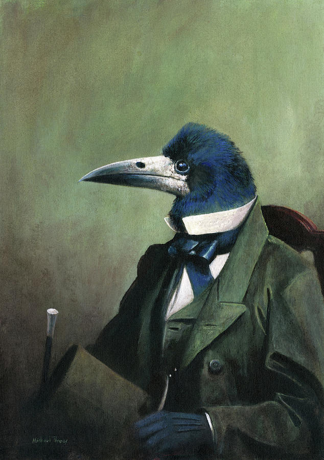Victorian Mr Rook Painting