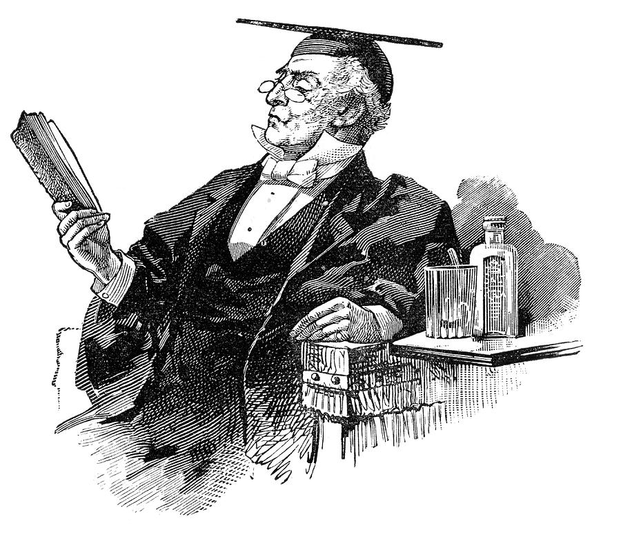 Victorian Professor Drawing by Duncan1890
