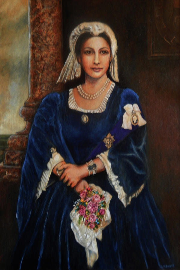 Queen Painting - Victorias Lament by Michael Durst