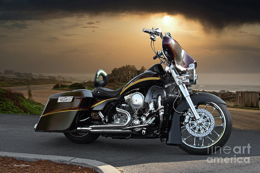 Victory Bagger Style Photograph by Dave Koontz