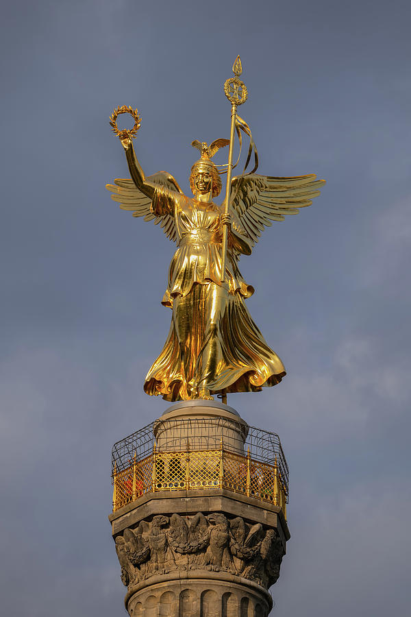Victory Column And Viewing Platform In Berlin Photograph by Artur Bogacki